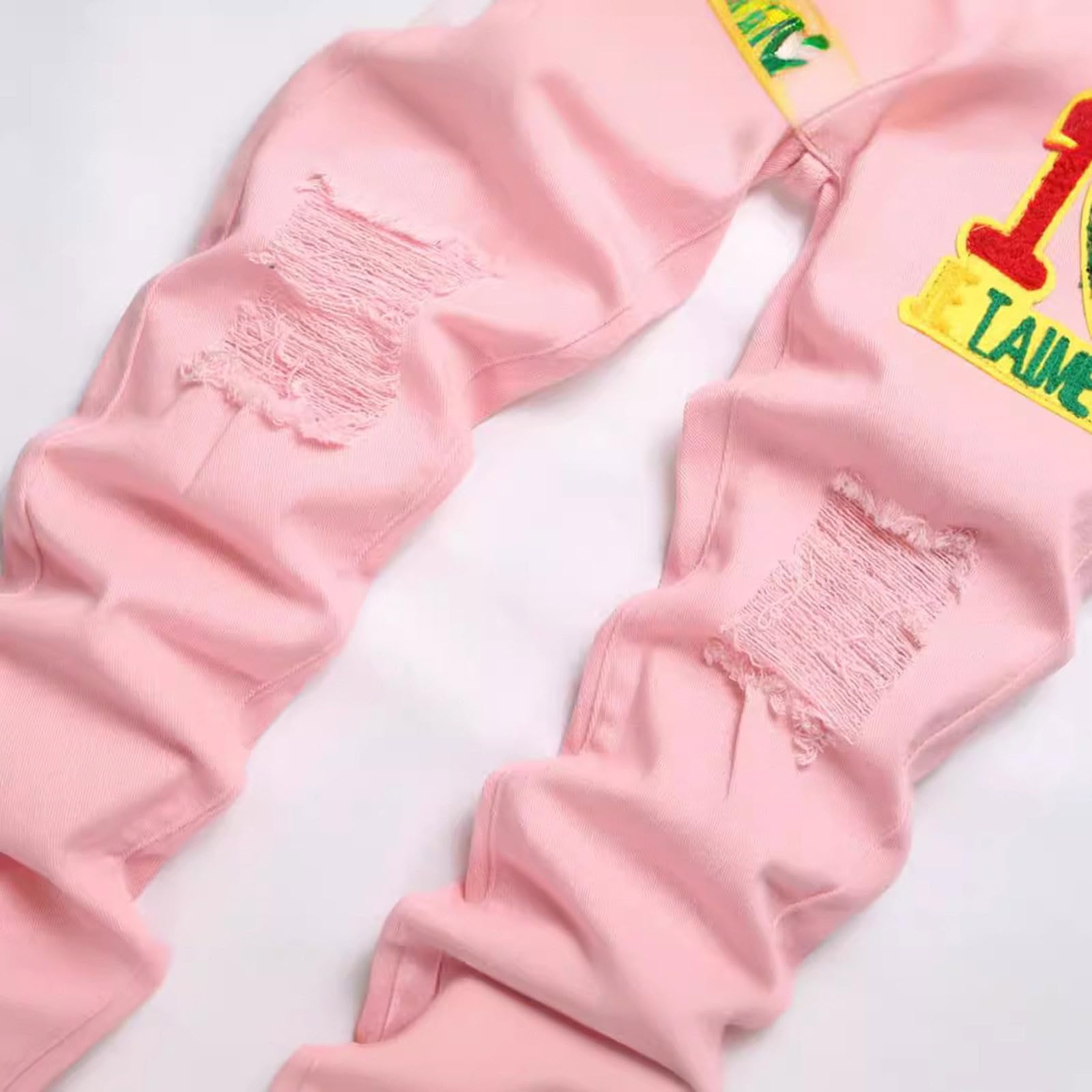 Vaqueros Invierno Niño, Pantalones Vaqueros Desgastados Moda Urbana Jovenes Elasticos Confort Temporada Primavera Otono