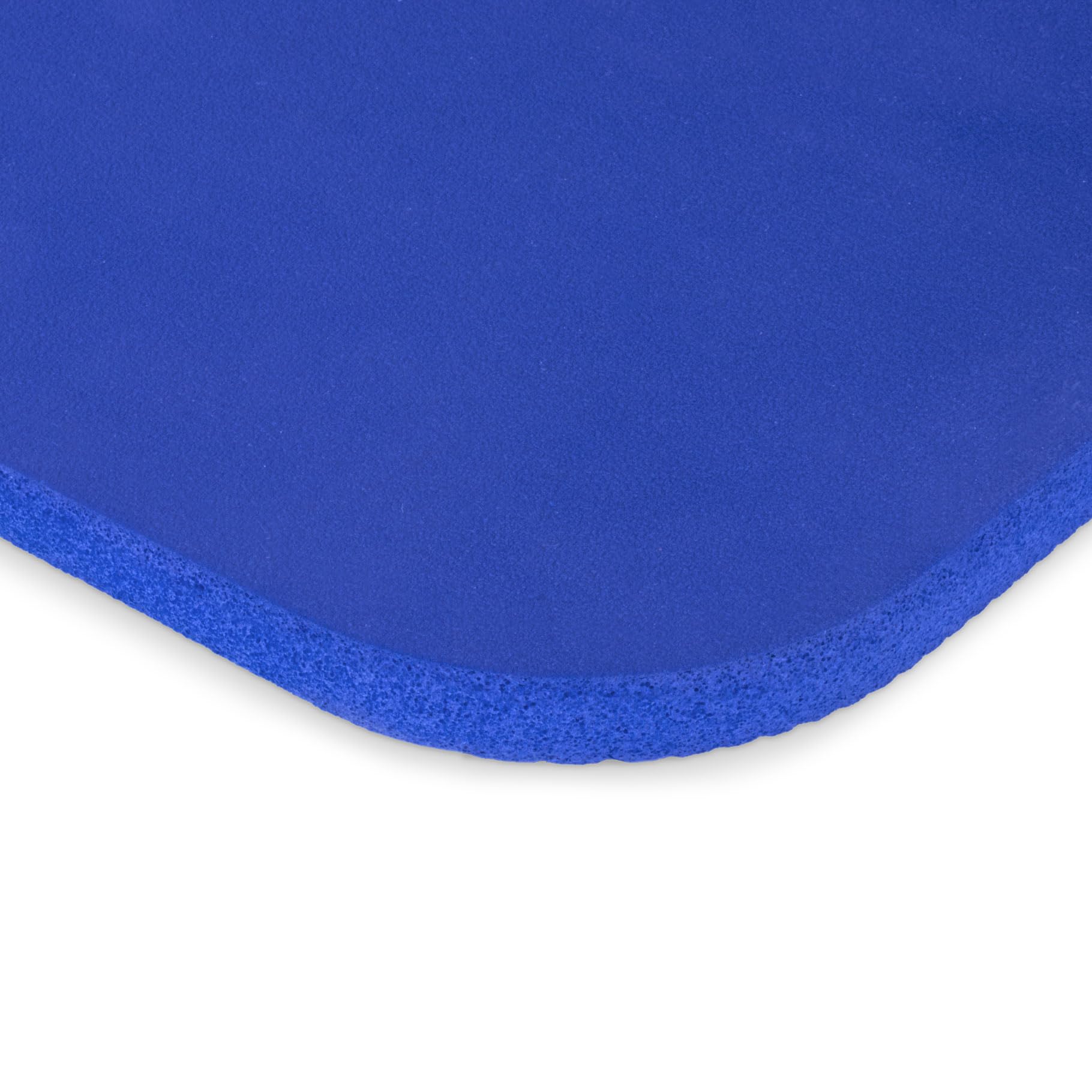 Fitness Mad Trainingsmatte Yogamatte Gymnastikmatte mit Tragegurt - Übungsmatte in Blau - 1,82 m x 58 cm - NBR Schaumstoff ohne Metallelemente - Antibakterielle Oberfläche - Ideal für's Training Zuhause, im Fitnessstudio & in der Sporthalle