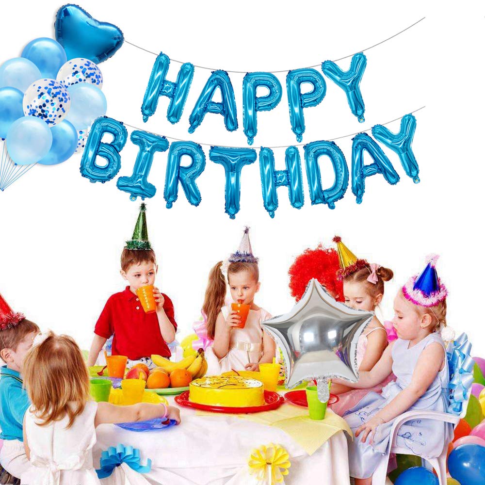 19. Geburtstagsdekoration Set – Goldene Folienballons, Konfetti-Ballons & Banner Für Die Perfekte Party
