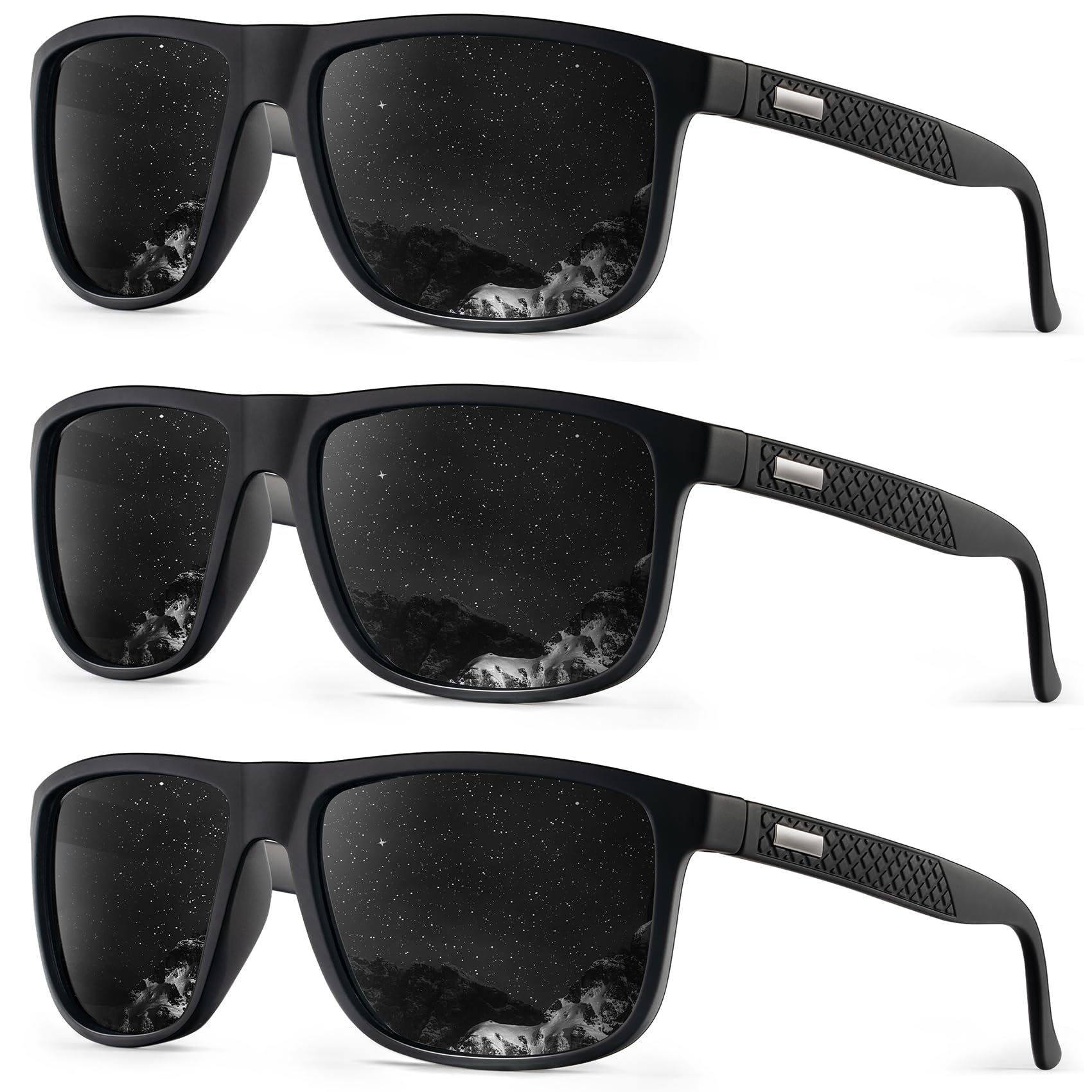 KALIYADI Sunglasses-Men Polarized-Sunglasses Mens Sunglasses: Sun Glasses Polarized UV Protection Unisex Driving Fishing Golf