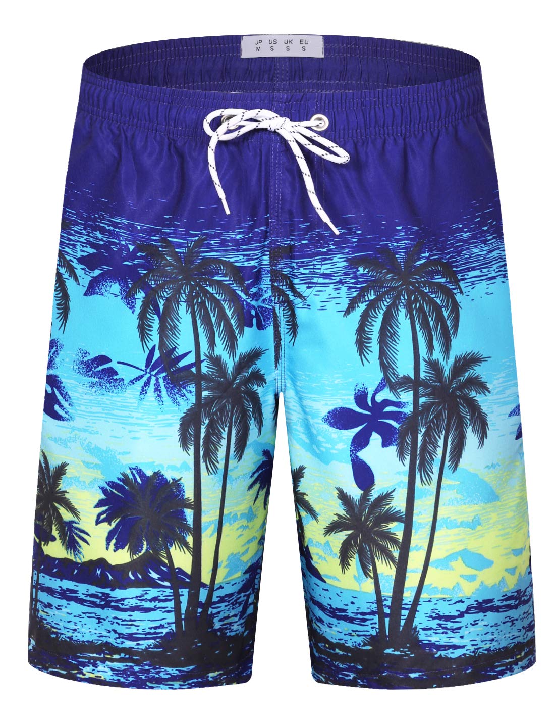aptro Men's Palm Swim Trunks Beach Hawaiian Bathing Suits SG885 L-picture-16