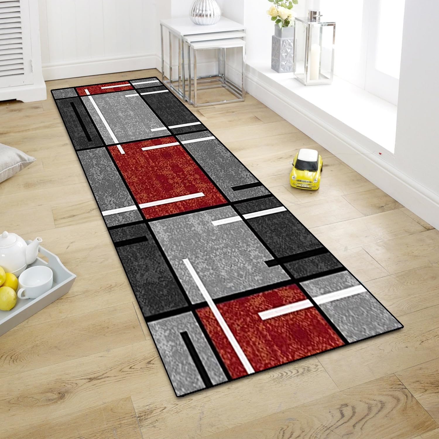 Amazon.de WTHYGB Teppich Läufer 50x150cm für Flur Küche Wohnzimmer