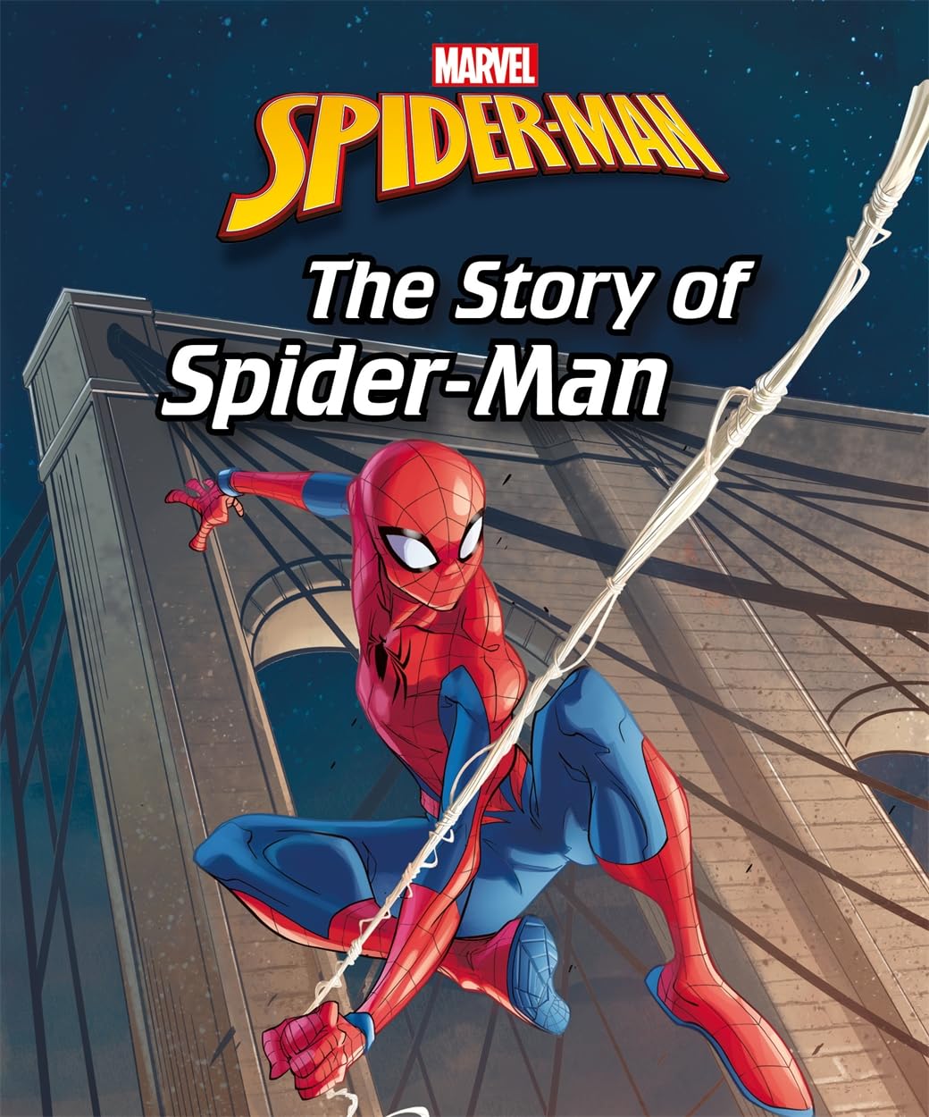 Marvel Spider-Man: The Story of Spider-Man (Illustrated Picture Book)