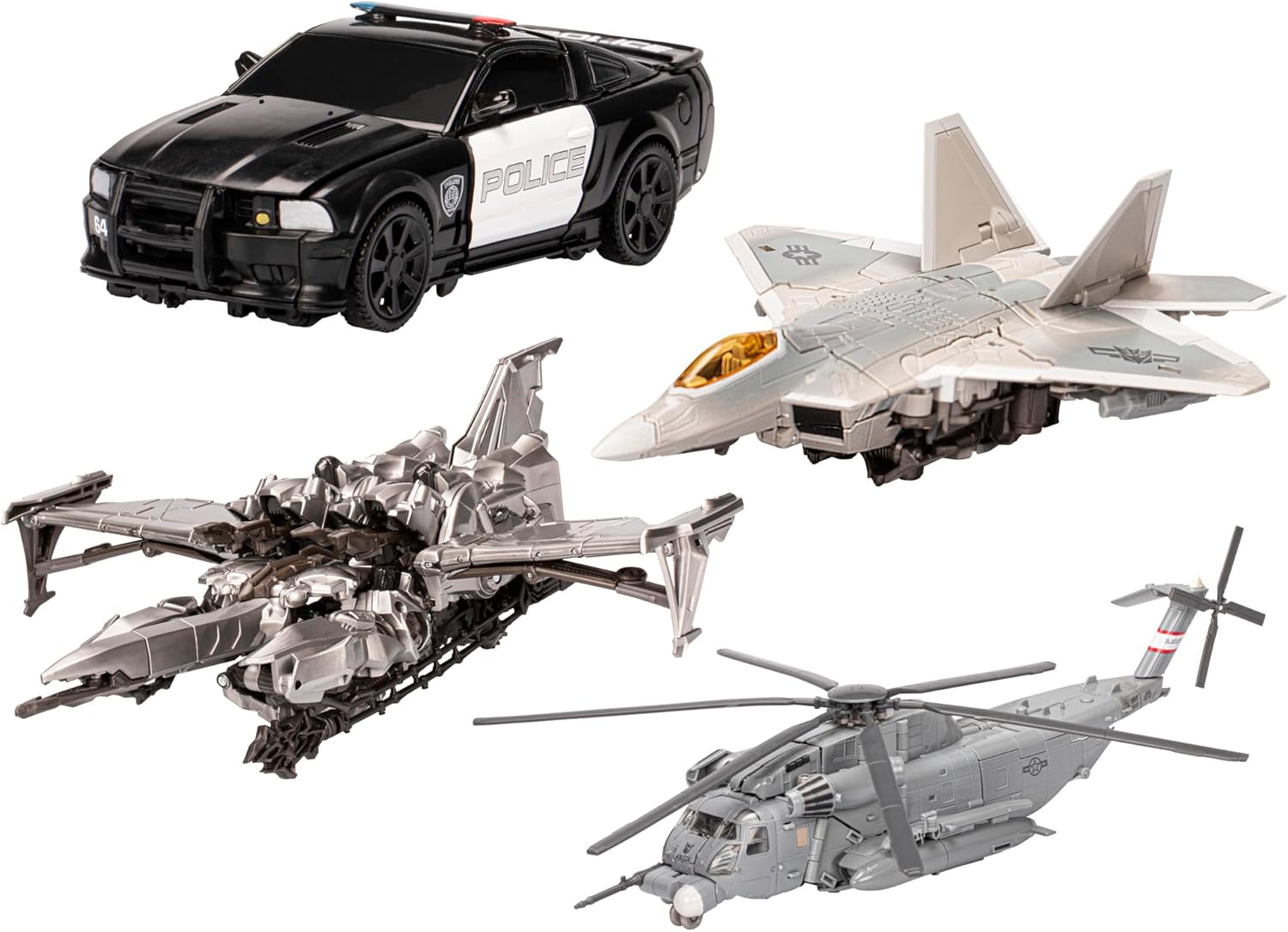 Transformers Toys Studio Series Movie 1 15th Anniversary Decepticon Multipack, with 4 Action Figures for Boys and Girls Ages 8 and Up (Amazon Exclusive)
