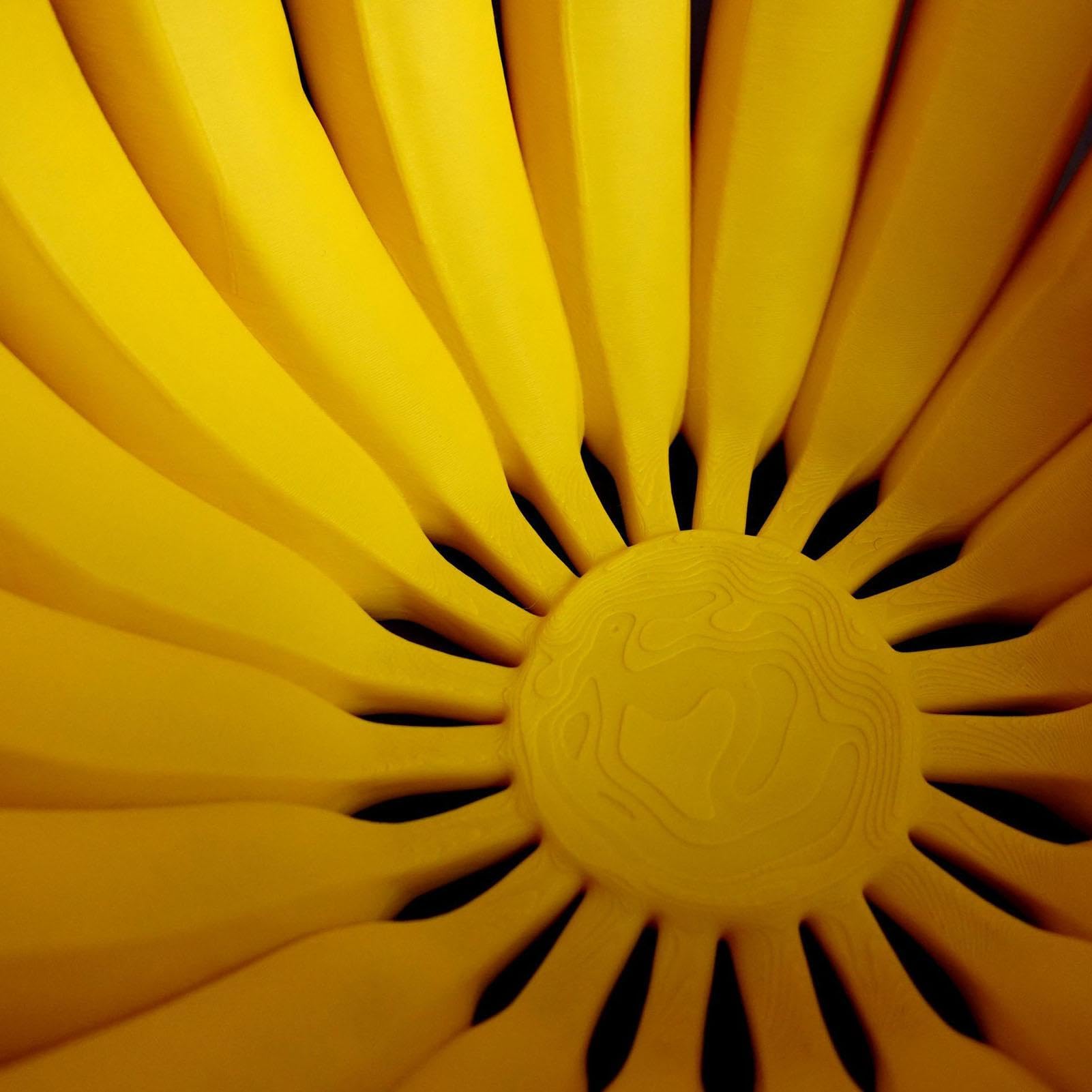 Ciotola a banana stampata in 3D, ciotola decorativa a forma di banana, centrotavola a forma di banana, decorazione da tavolo a forma di banana, 15 x 15 x 9 cm, creativo per banane,