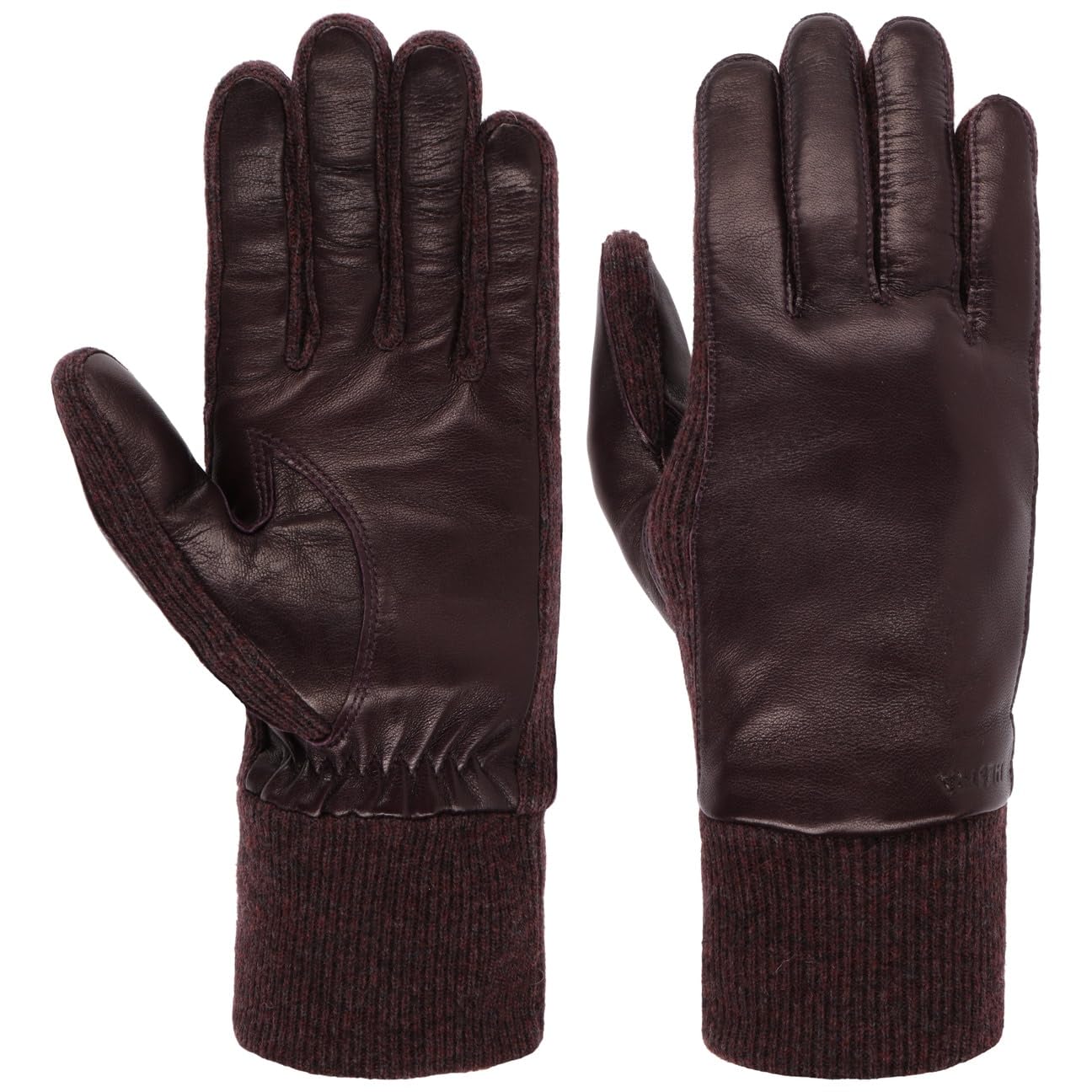 Hestra Women's Plum Jeanne Gloves - Leather With Lining Winter Autumn-Winter - 7 Hs