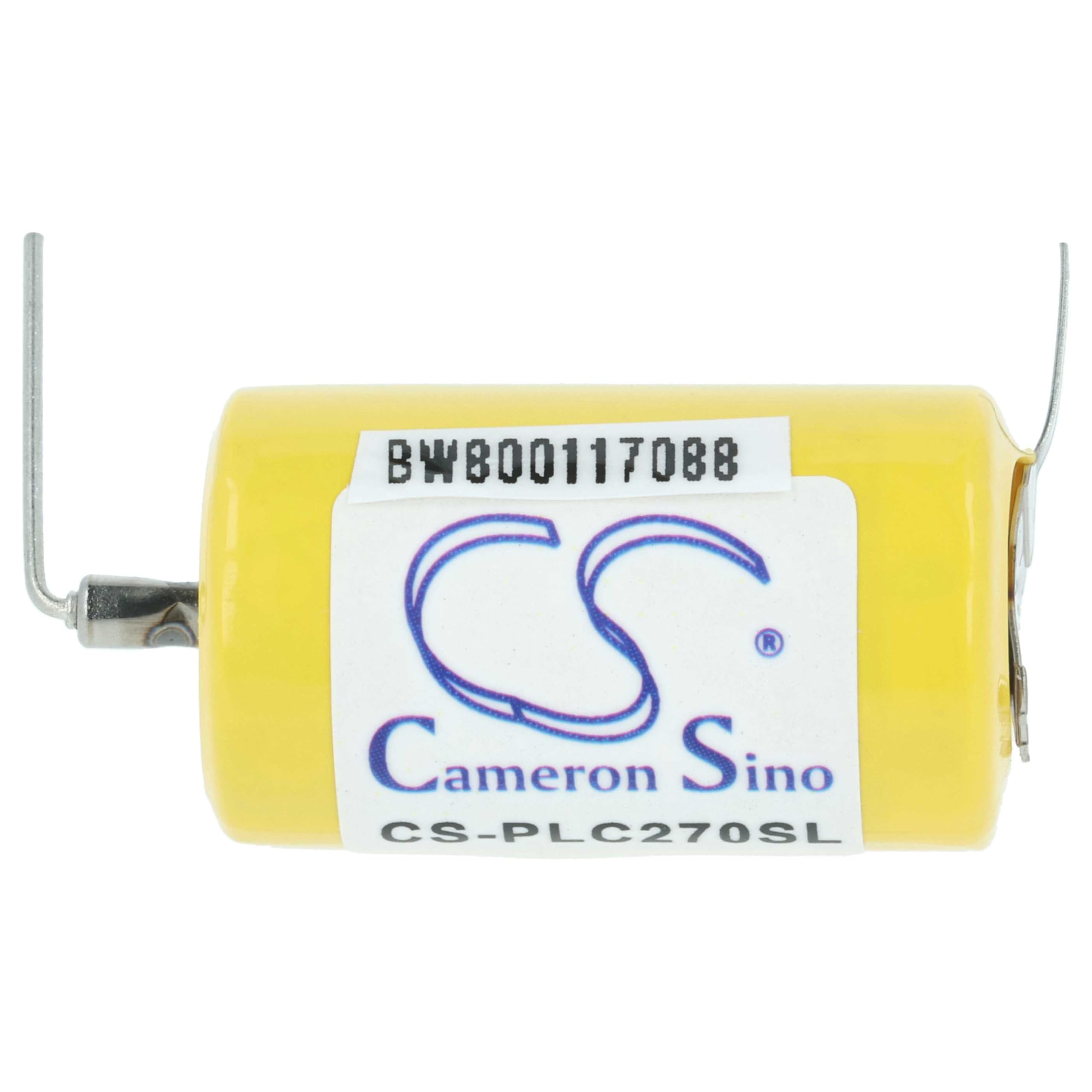 vhbw 5 x uniwersalny akumulator do różnych urządzeń (1100 mAh, 3,6 V, Li-MnO2) 1 x ogniwa