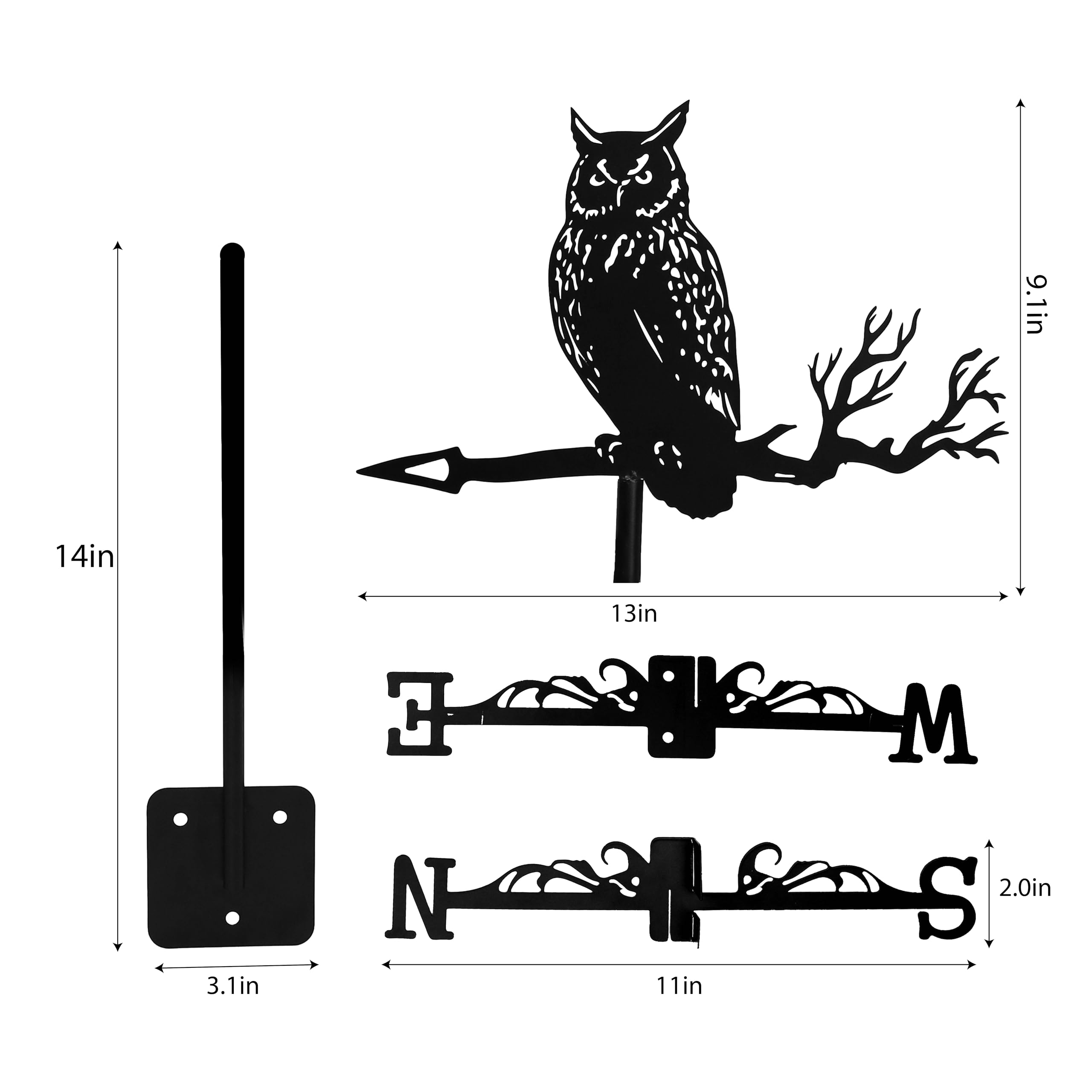 Whitehall 24 inch Horse Accent Weathervane