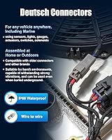 Vista 6 de JRready DW5007-02 - Kit de conectores Deutsch, conectores eléctricos automotrices DT de 2, 3, 4, 6, 8 y 12 pines, herramienta de crimpado Deutsch