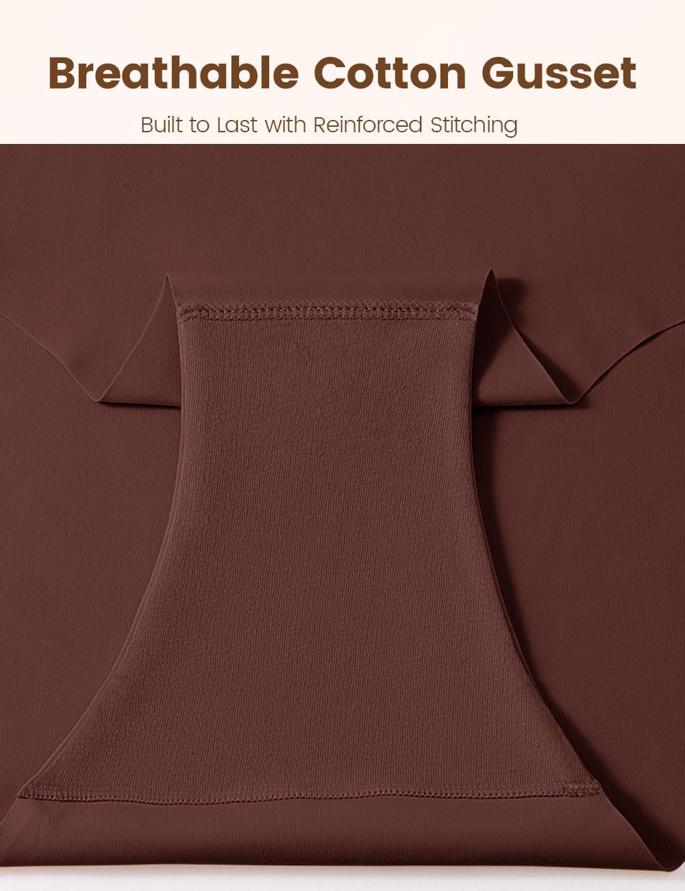 Derisaly Seamless Briefs Underwear for Women Hipster No Show Panties Soft Stretch Bikini Invisible Breathable Sewn Crotch - Image 3