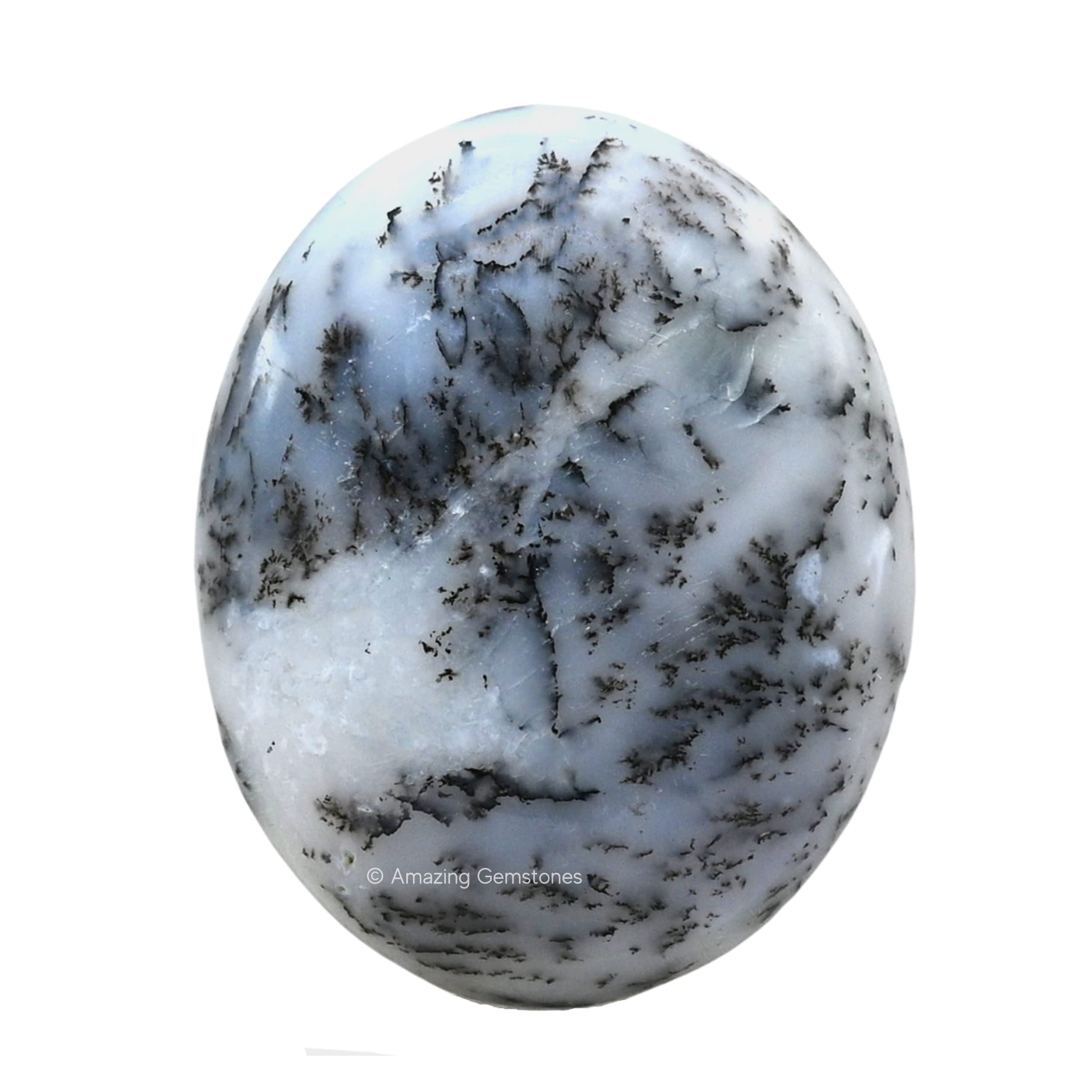 Sponsored Ad - Amazing Gemstone Dendrite Opal Crystals and Healing Stones - Large Palm Stone Crystals Piedra - Crystal for Good Luck, Balanced Positive Energy, Meditation - Unique Stocking Stuffers, Gifts for Women