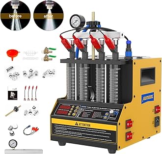 AUTOOL CT 160 Fuel Injector Cleaner & Tester, Automotive Fuel Injection Systems Cleaners,Fuel System Cleaners Testers 110V