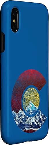 Miniatura 9 de Funda para iPhone 13 Colorado Flag Themed Mountain Scene