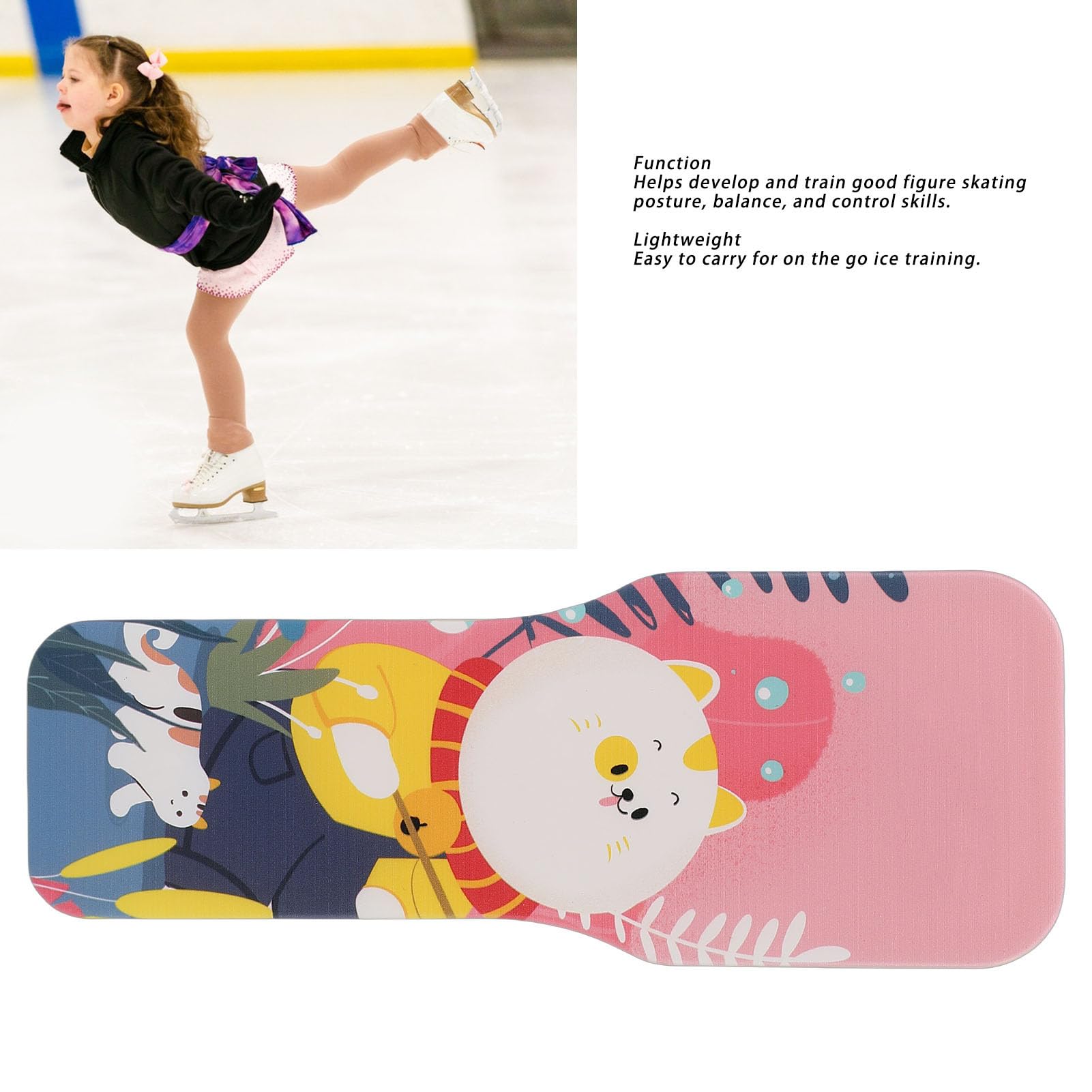 Eislauf - Spinning - Turnboard - Trainer mit tragbarem leichtem Design