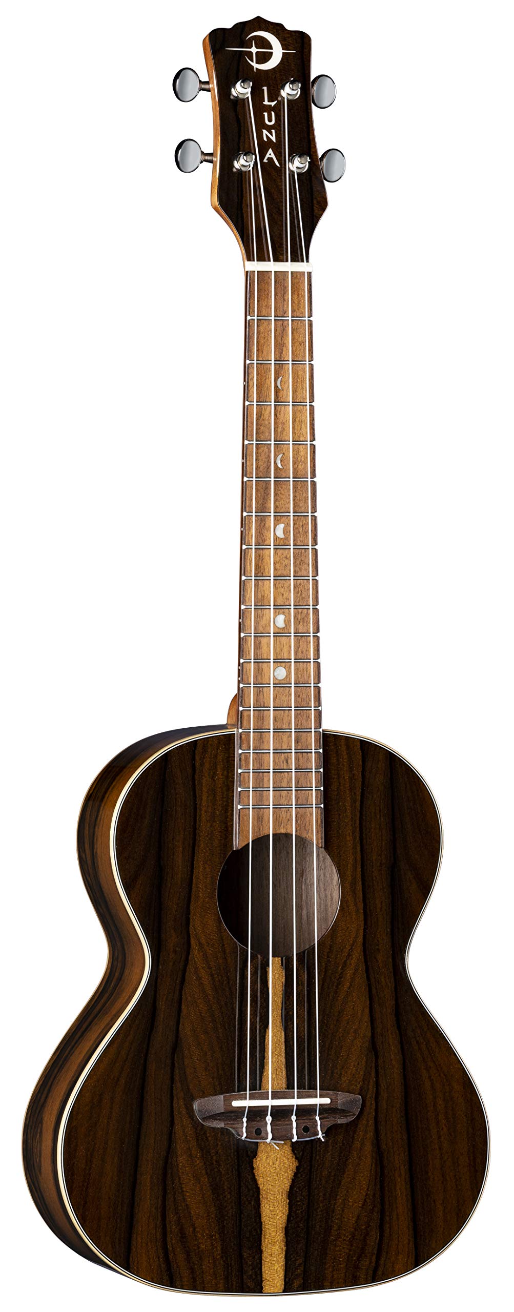Luna Guitars Ziricote, 4-String Tenor Ukulele with Gigbag (UKE ZIRI T)