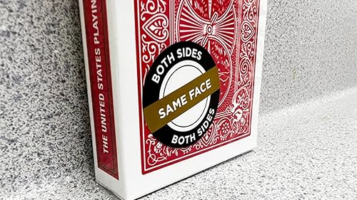 Miniatura 2 de Murphy's Magic Supplies, Inc. Bicicleta 2 Cara Roja (Mirror Deck Misma en ambos lados) Jugar a la carta