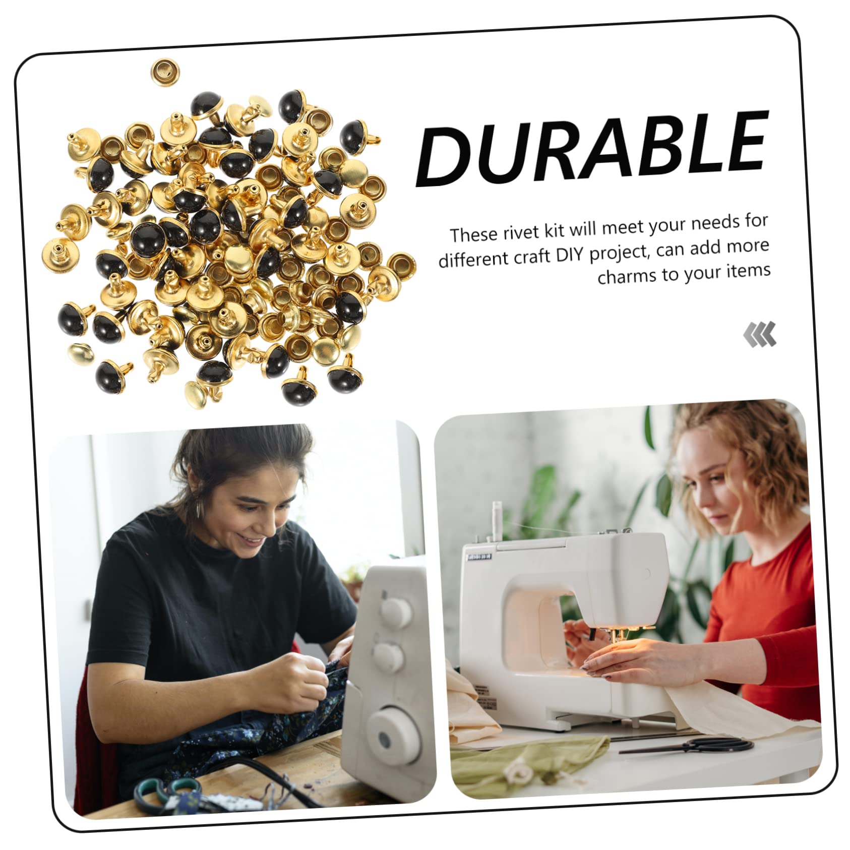 STOBOK 250stücke Türkisfarbene Nieten Für Kleidung Robuste Dekorationsnieten Für Taschen Schuhe Jacken Einfache Installation Für Kreative Bastelprojekte Hochwertige Und Langlebige