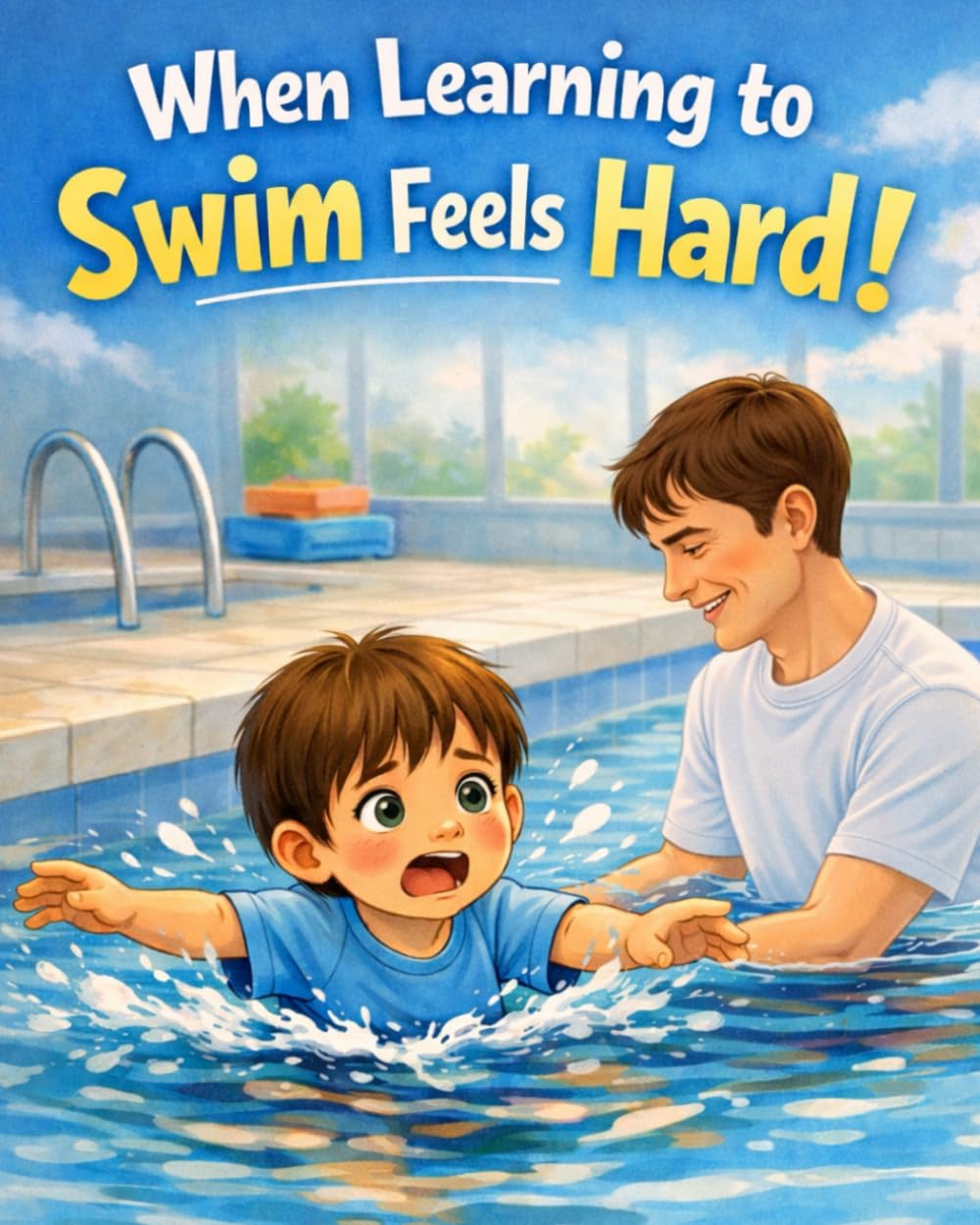 When Learning to Swim Feels Hard: A gentle, reassuring story about learning to swim and finding courage step by step (ages 4–8) (When Trying Something New Feels Hard)