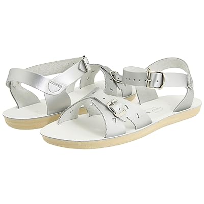 Salt Water Sandal by Hoy Shoes Sun San Sweetheart (Toddler/Little Kid) Girls Shoes Silver
