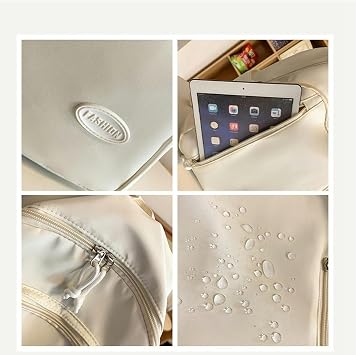 School bag Kids Backpack For School Cute Aesthetic Backpack Girls Student Bookbag Women College Travel Lightweight Book Bag-yellow