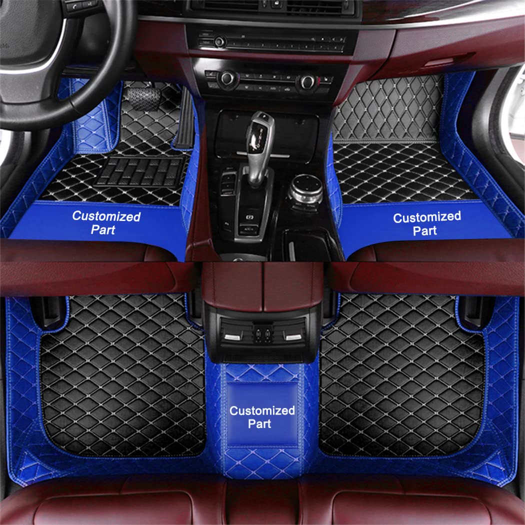 OMAC 3D Tapis de sol pour BMW X6 F16 F86 2014-2019 en caoutchouc Noir