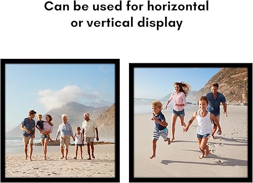 Miniatura 4 de Americanflat 28x29 Poster Frame in Black - Photo Frame with Engineered Wood Frame and Polished Plexiglass Cover - Horizontal and Vertical Formats