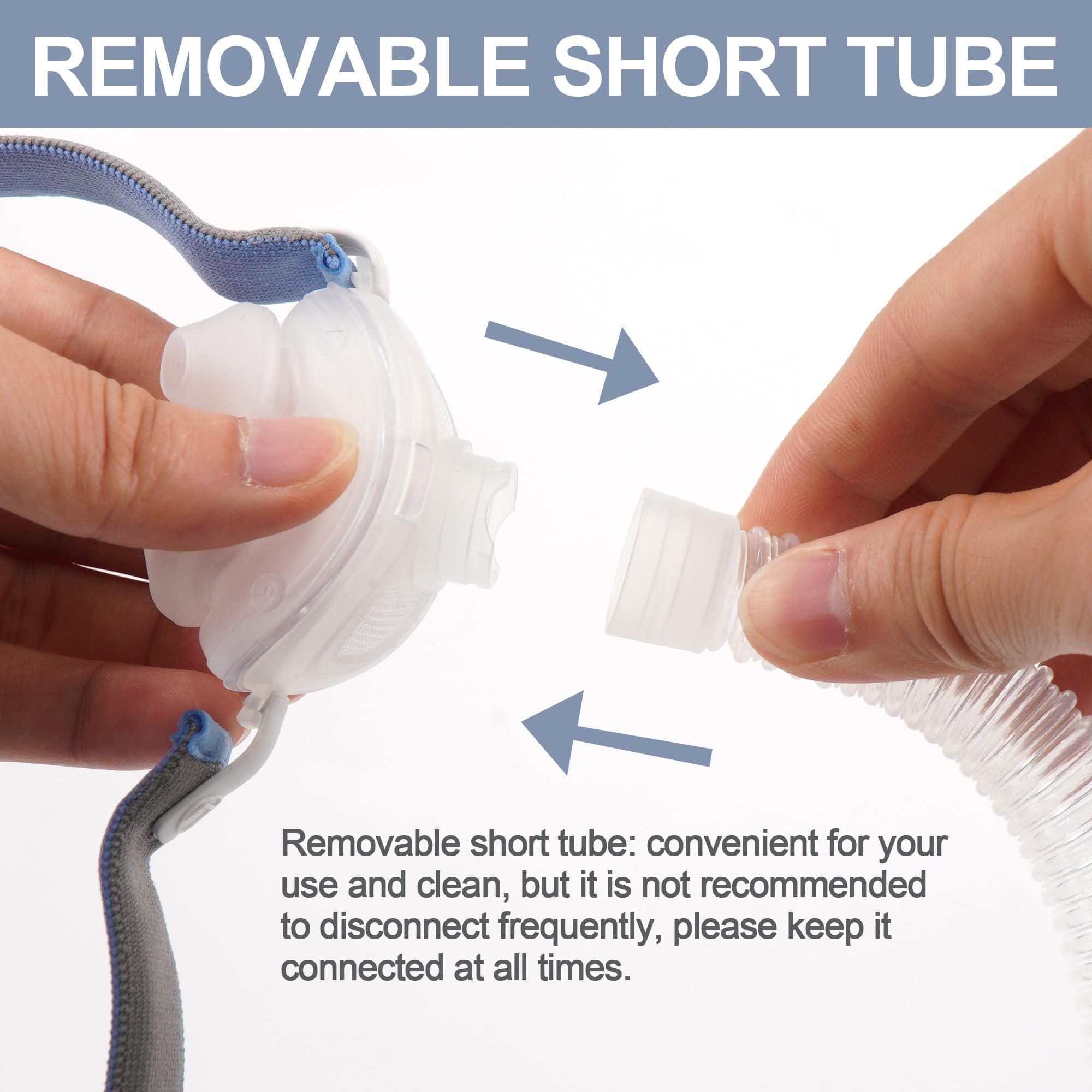 Ensemble complet de cadre tubulaire de rechange pour P10, cadre tubulaire compatible avec Airfit P10, kit de cadre tubulaire (sans coussin)