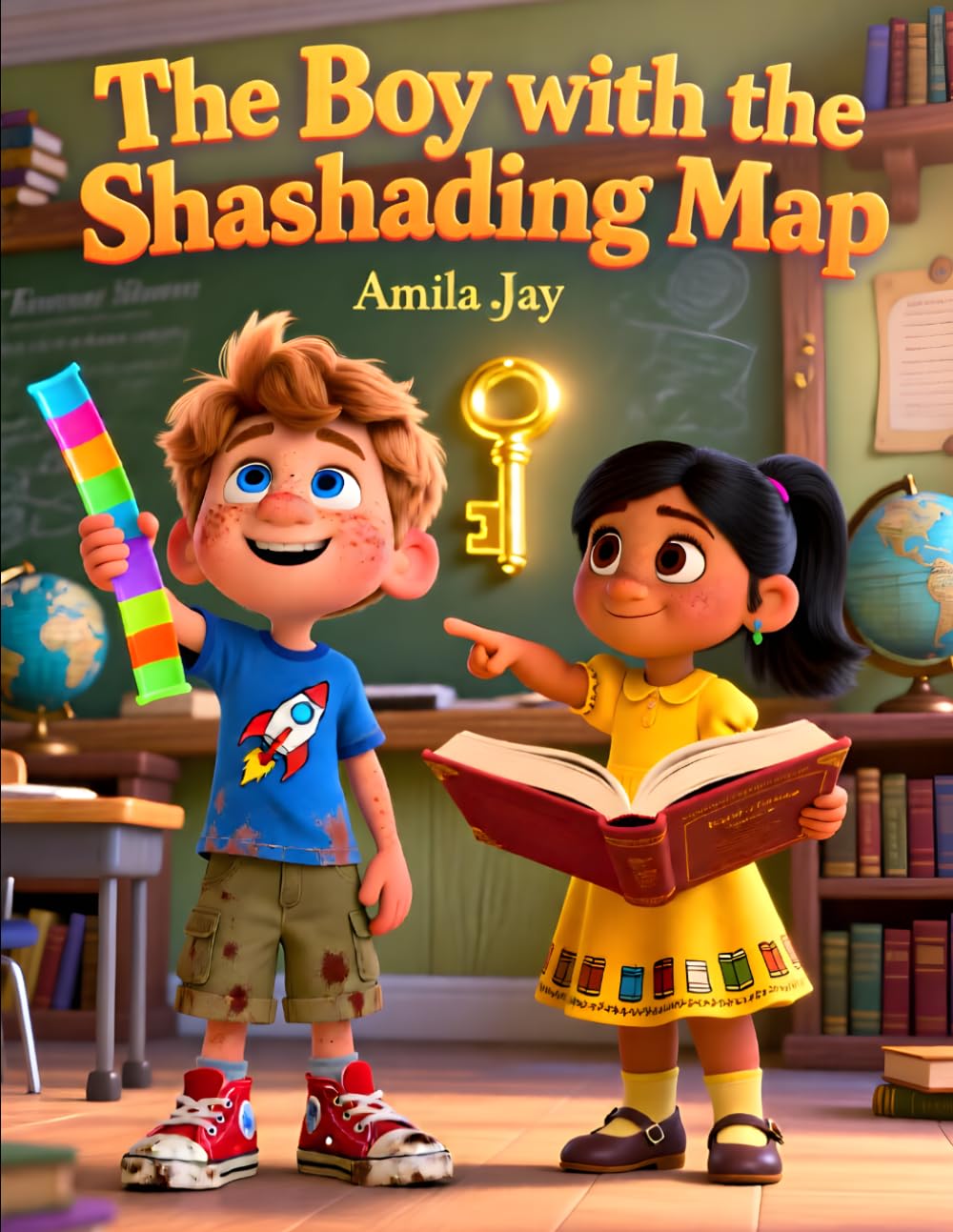 The Boy with the Shapeshifting Map - Kids' Story about Dyslexia: Children’s Story about Dyslexia
