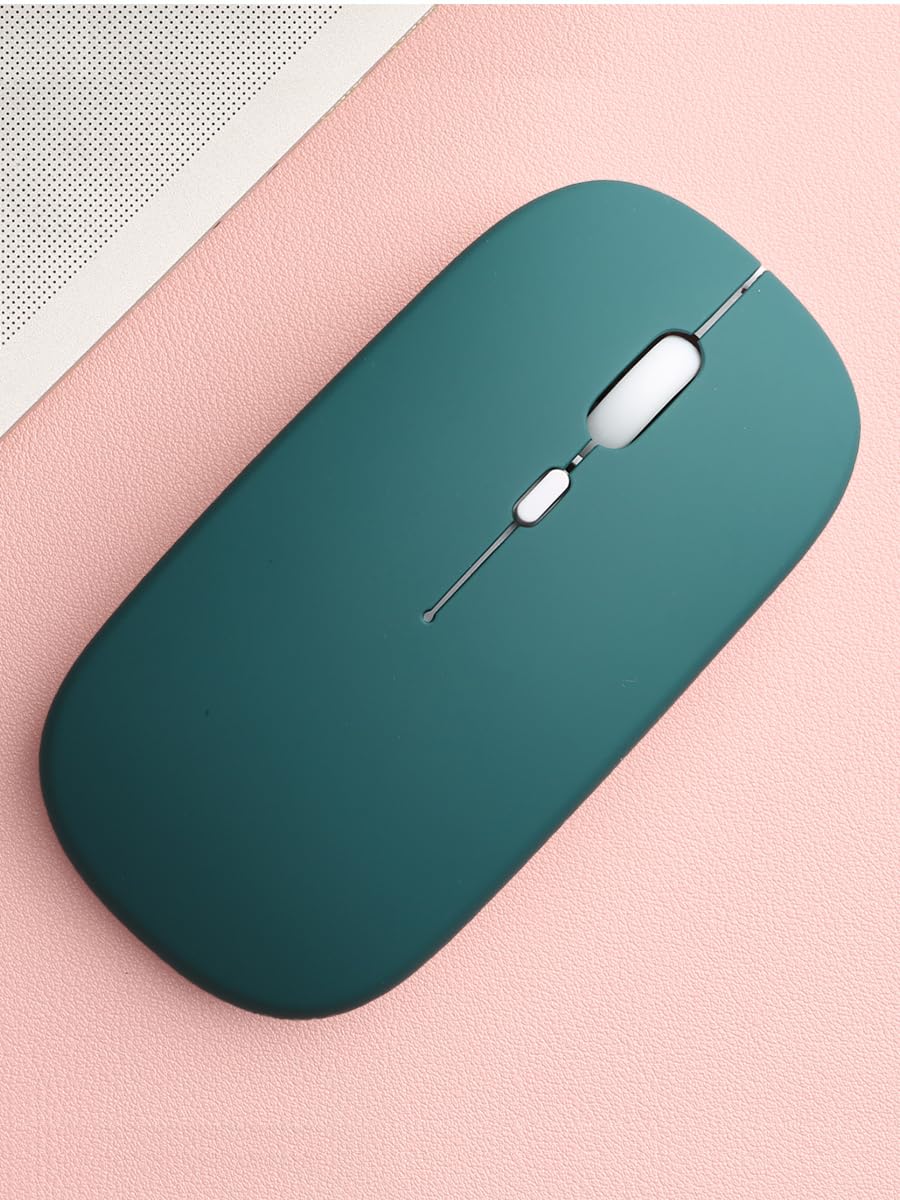 Laptop Wireless Mouse Bluetooth Wireless Battery-Powered Mouse Portable Computer Mouse Suitable for laptops iPad MacBook and Apple Devices