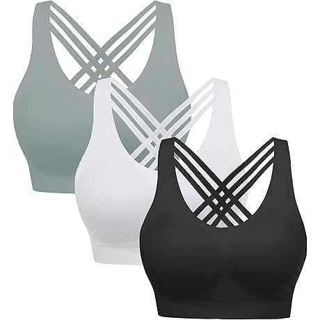 Women's Cross-Back Sports Bras: Your Perfect Companion for Energized Home Workouts