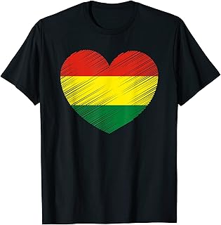Vintage Bolivia Bolivian Flag Pride Support Bolivian T-Shirt