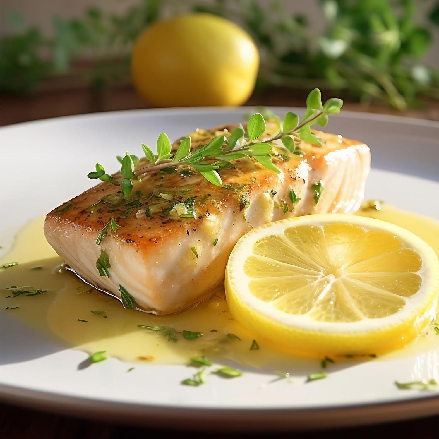 OCEANZEN: Chilean Sea Bass Fillets Wild Caught Premium, Sustainably Sourced Skinless Boneless, 8x8 oz Portions Frozen, for Grilling Baking(4 lbs)