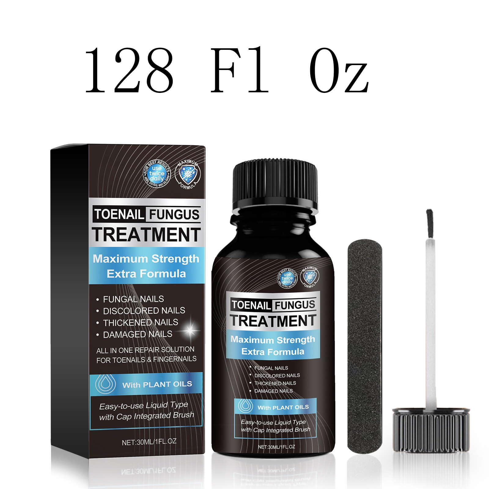 Toenail Fungus Treatment,Toenail Fungus Treatment Extra Strength,30ML Nail Fungus Treatment Extra Strength,11.22Toe Nail Fungus Treatments,Toe Fungus Treatment for Toenail for Damaged Nails128 Fl Oz