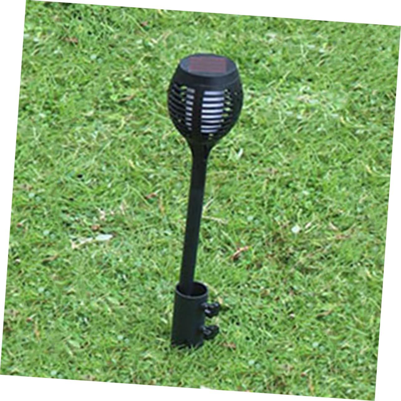 Yardwe 4pcs Metal Floor Nails Stake for Outdoor Lights Stake for Christmas Lights Ground for Candy Cane