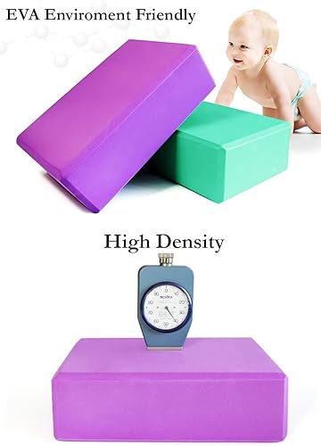 Miniatura 6 de DreamHigh Yoga Bloque de Ladrillo Espuma Deporte Salud Casa Ejercicio Gimnasio