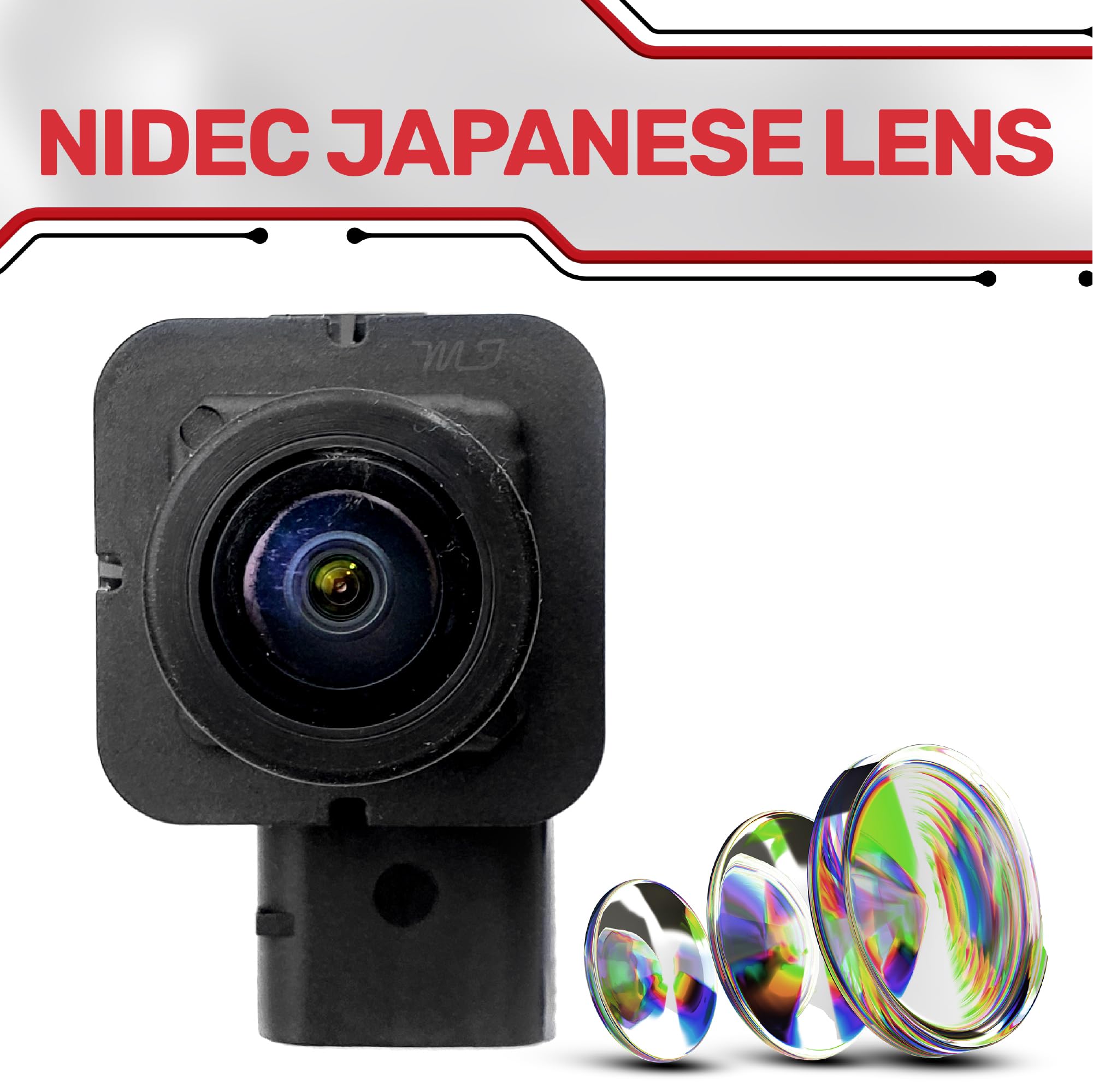 Replacement Backup Camera For Ford Edge 2011-2012 - OEM Part BT4Z-19G490-B/A Compatible