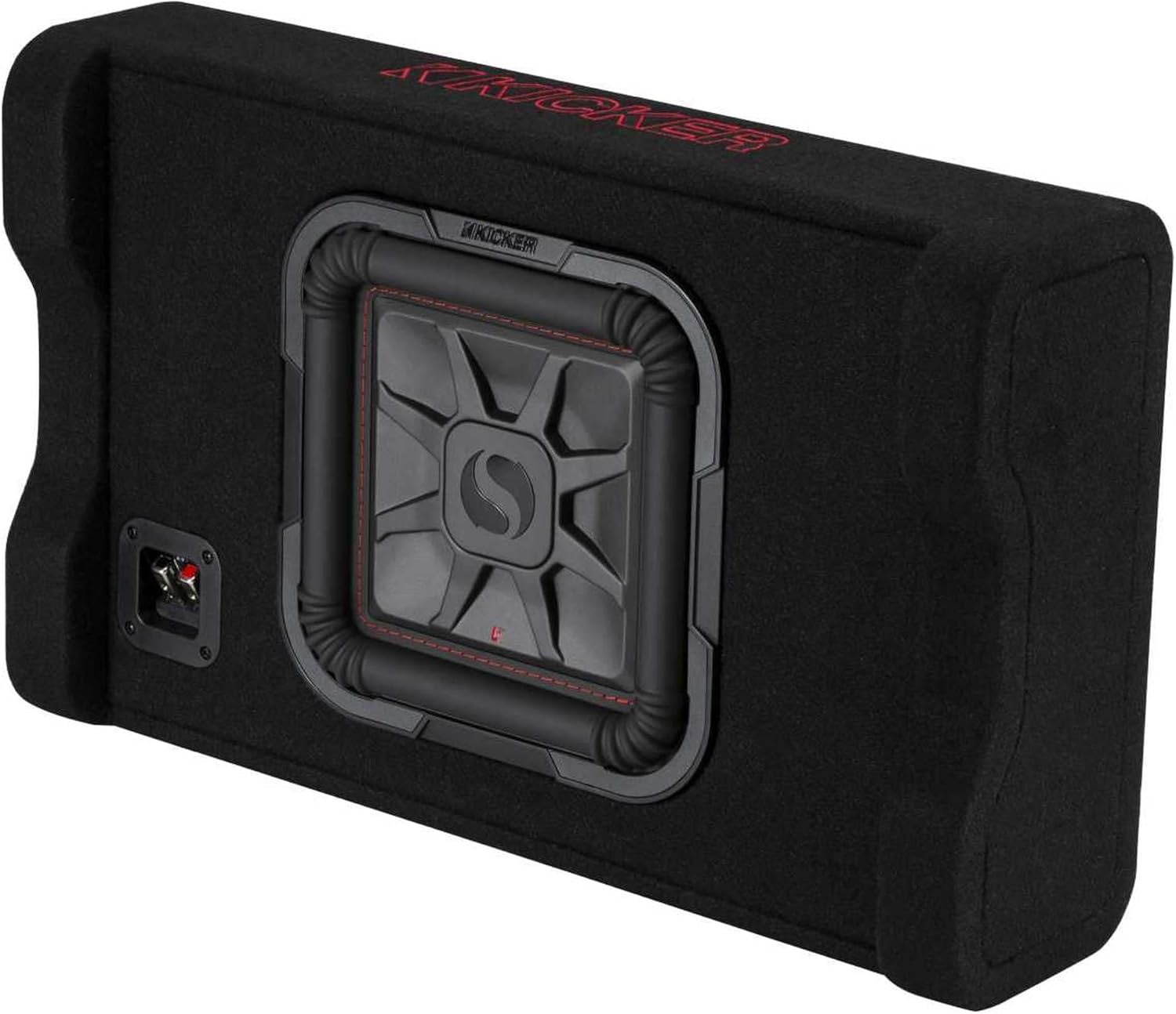 Kicker 49L7TDF102 Down-Firing 10" L7T 2-Ohm Subwoofer Enclosure, 500 Watts RMS