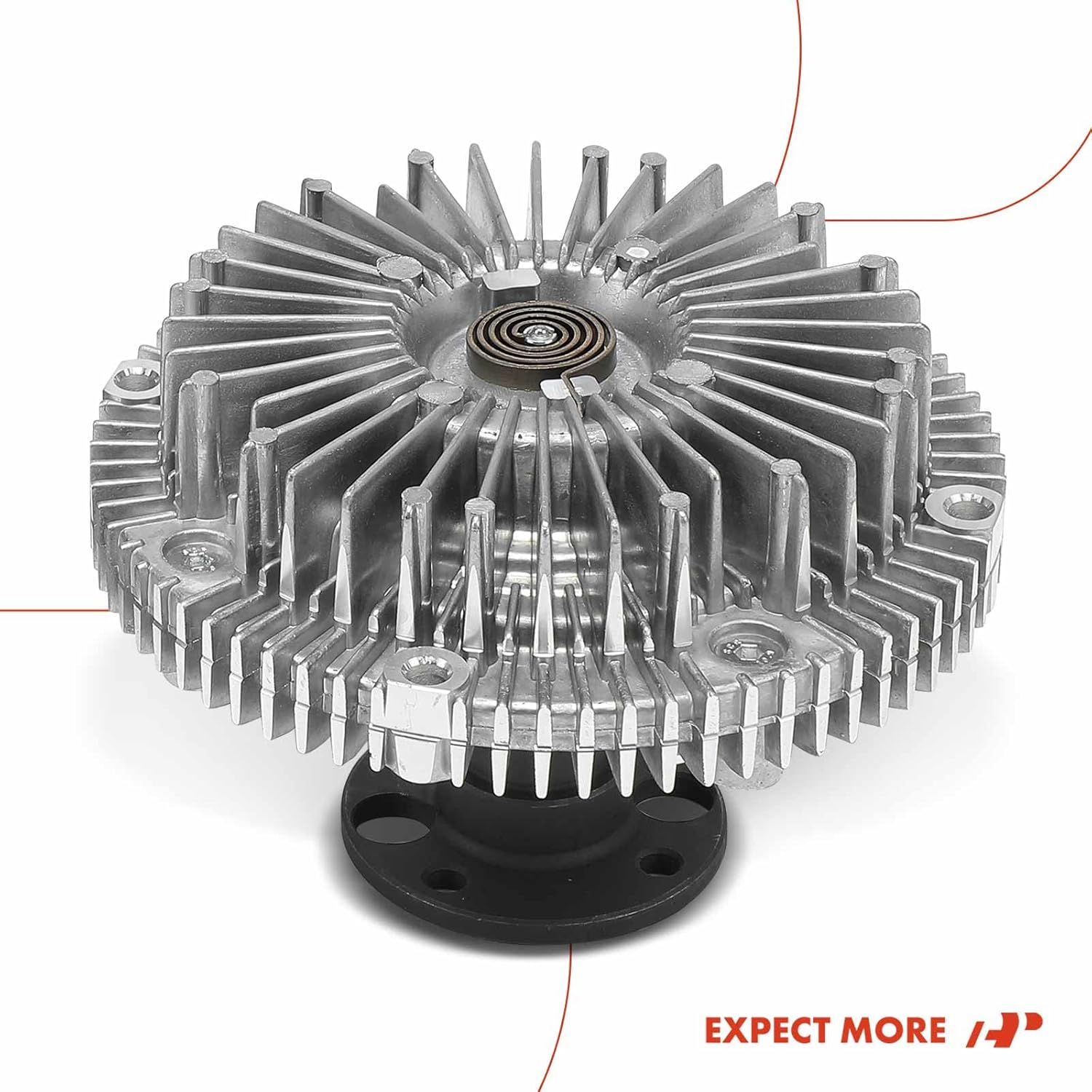 A-Premium Radiator Fan Clutch Compatible with Land Rover Range Rover Sport 2010-2020, Discovery Sport 2017-2020, LR4 2014-2016, Discovery 2017-2020, 3.0L 5.0L Replace# JE4815150A