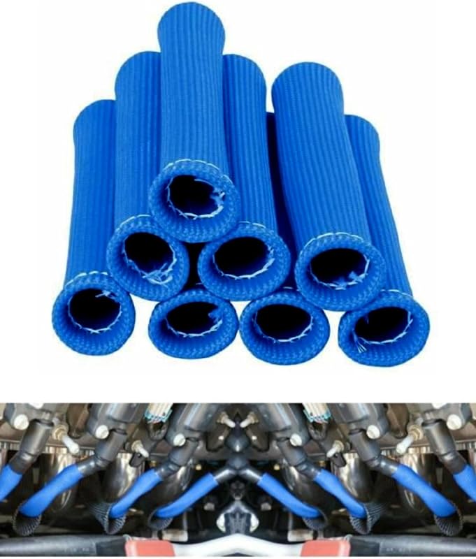 Capa Térmica para Cabo de Vela XINPENGLIU em Fibra de Vidro Azul – Pacote com 8