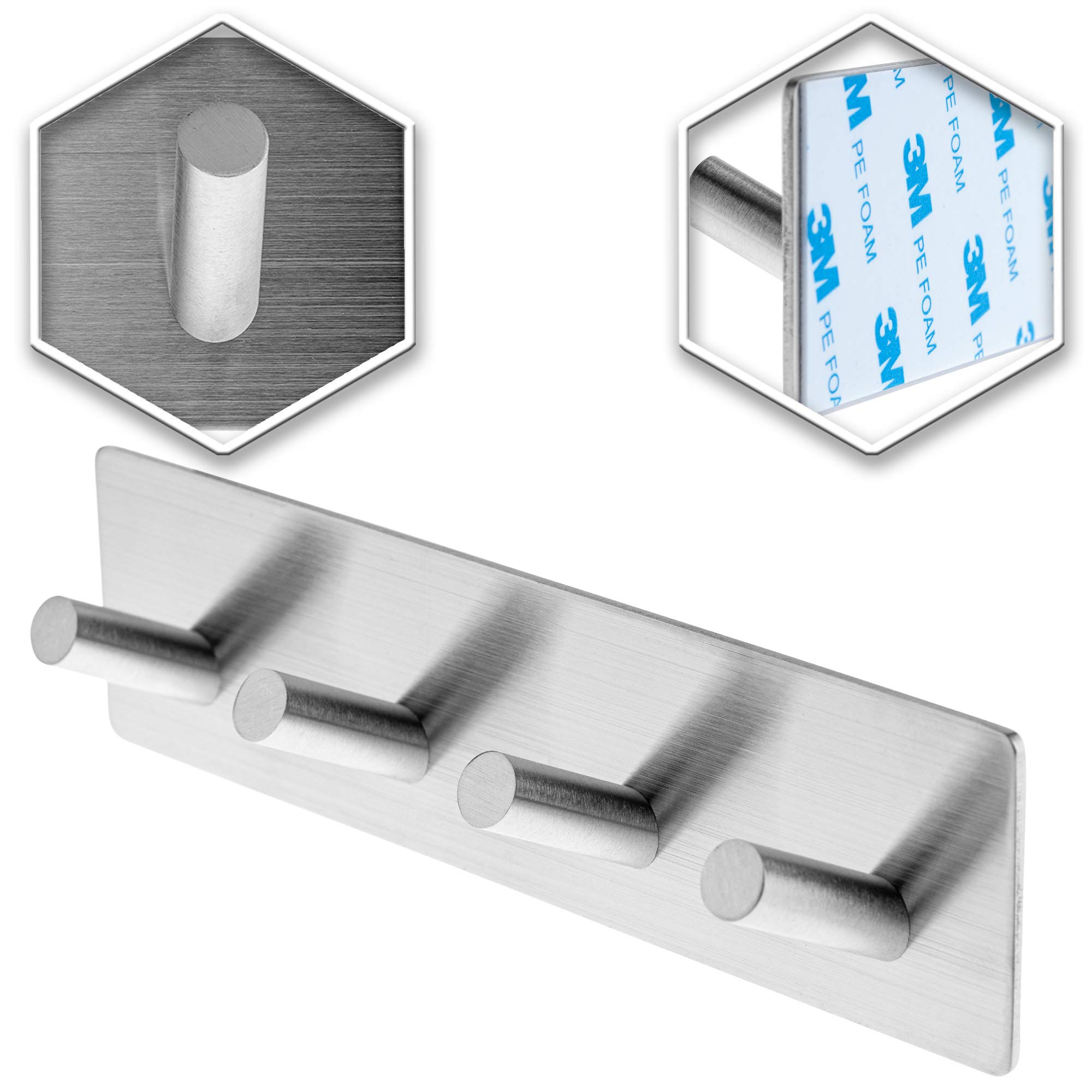 Crochets Autocollants KADAX, Crochets Muraux, Crochets De Cuisine