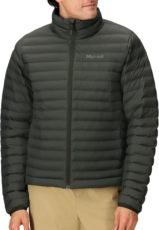 MARMOT Men's Echo Featherless Jacket - Lightweight Down Alternative Puffer Coat