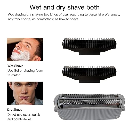 Miniatura 4 de Lámina de repuesto para maquinilla de afeitar compatible con Panasonic Electronic ES-RW30 ES4035 ES4033 ES4027 ES4853