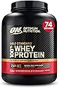 Optimum Nutrition Gold Standard 100%!W(MISSING)hey Protein Powder, Double Rich Chocolate, 5 Pound (Packaging May Vary)