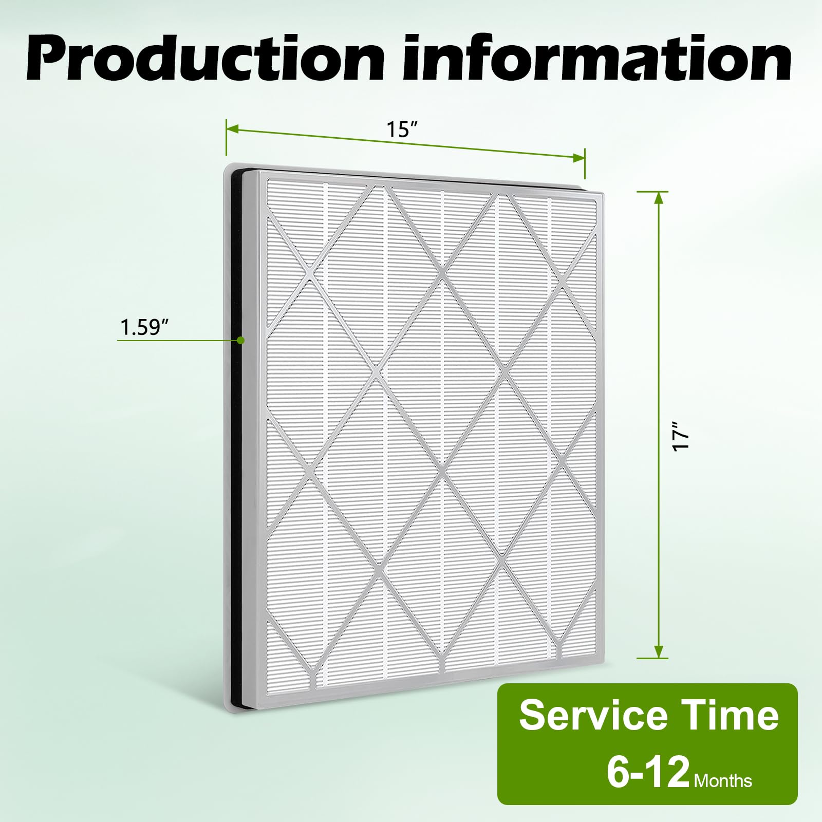 Paquete de 3 purificadores de aire True HEPA HE401, 4 modelos HE400/HE401/HE402, sistema de filtración de grado H13 con prefiltro fino, filtro de repuesto He401, paquete de 3