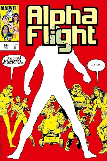 Biblioteca alpha flight n.5. 1985: alpha flight 25-29, secret wars ii 4 usa