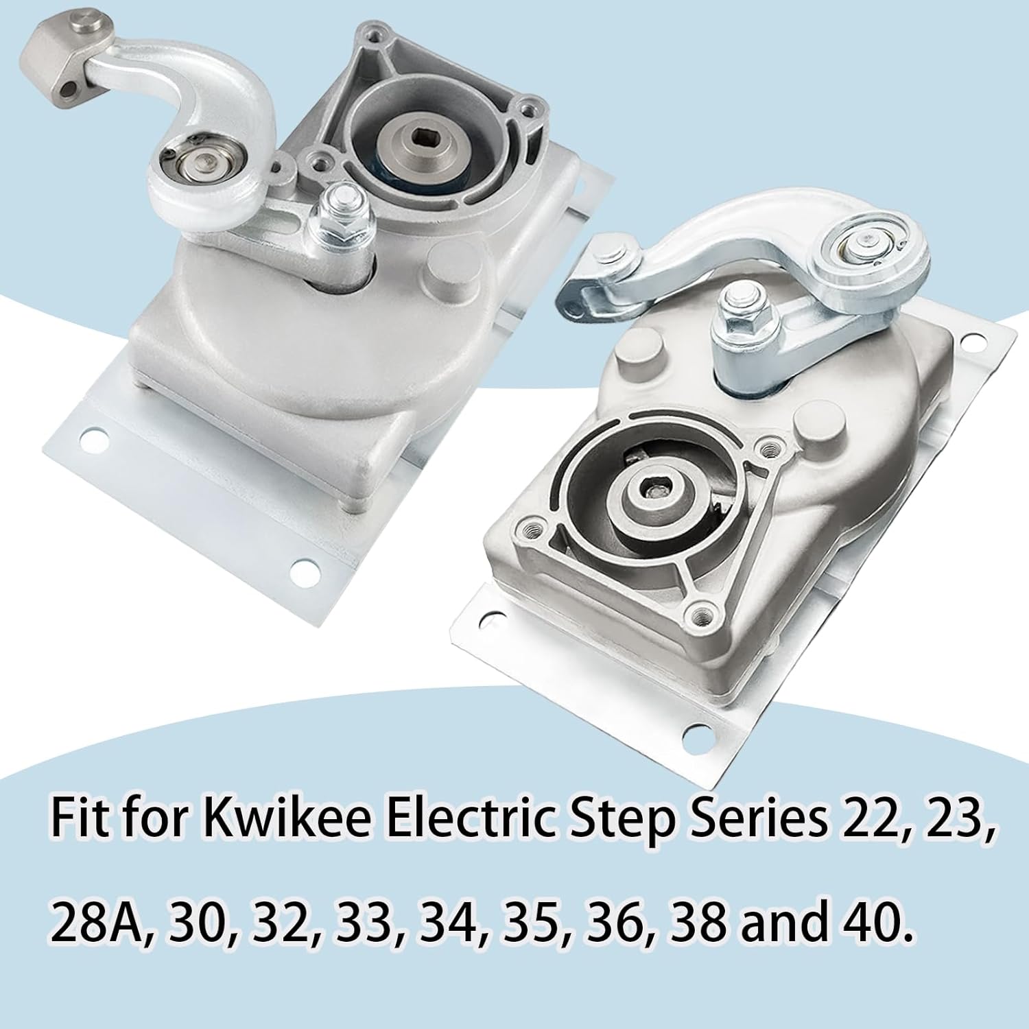 676061 RV Gear Box Linkage with Motor for Kwikee Electric Steps & Gear Box Linkage Replace #366043 1101428 2141001 379147 379160 12V DC 13NM RV Steps Motor Kit