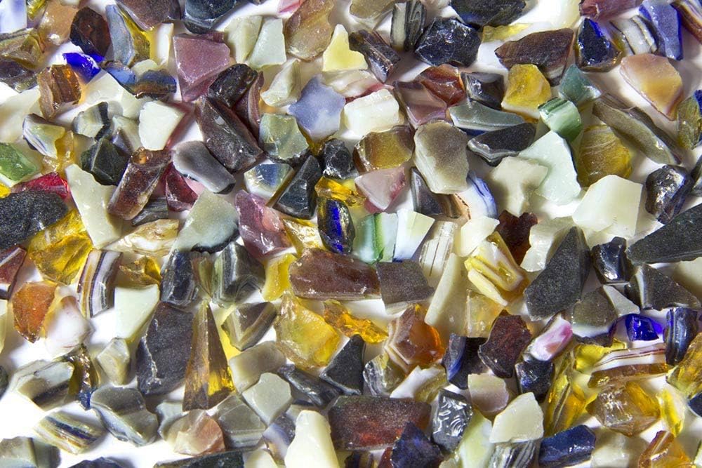 Terrazzo Grade Decorative Aggregate Stones for Countertops, Terrazzo Flooring, Outdoor Gardens, etc. (10 Pound, China White Marble)