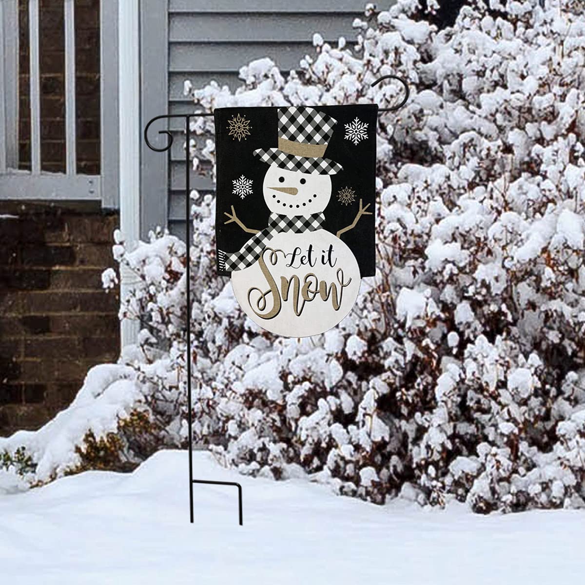 Décorations De Noël Blanc Multicouleur Plastique Polyfoam Tissu Bonhomme De Neige 18 X 13 X 25