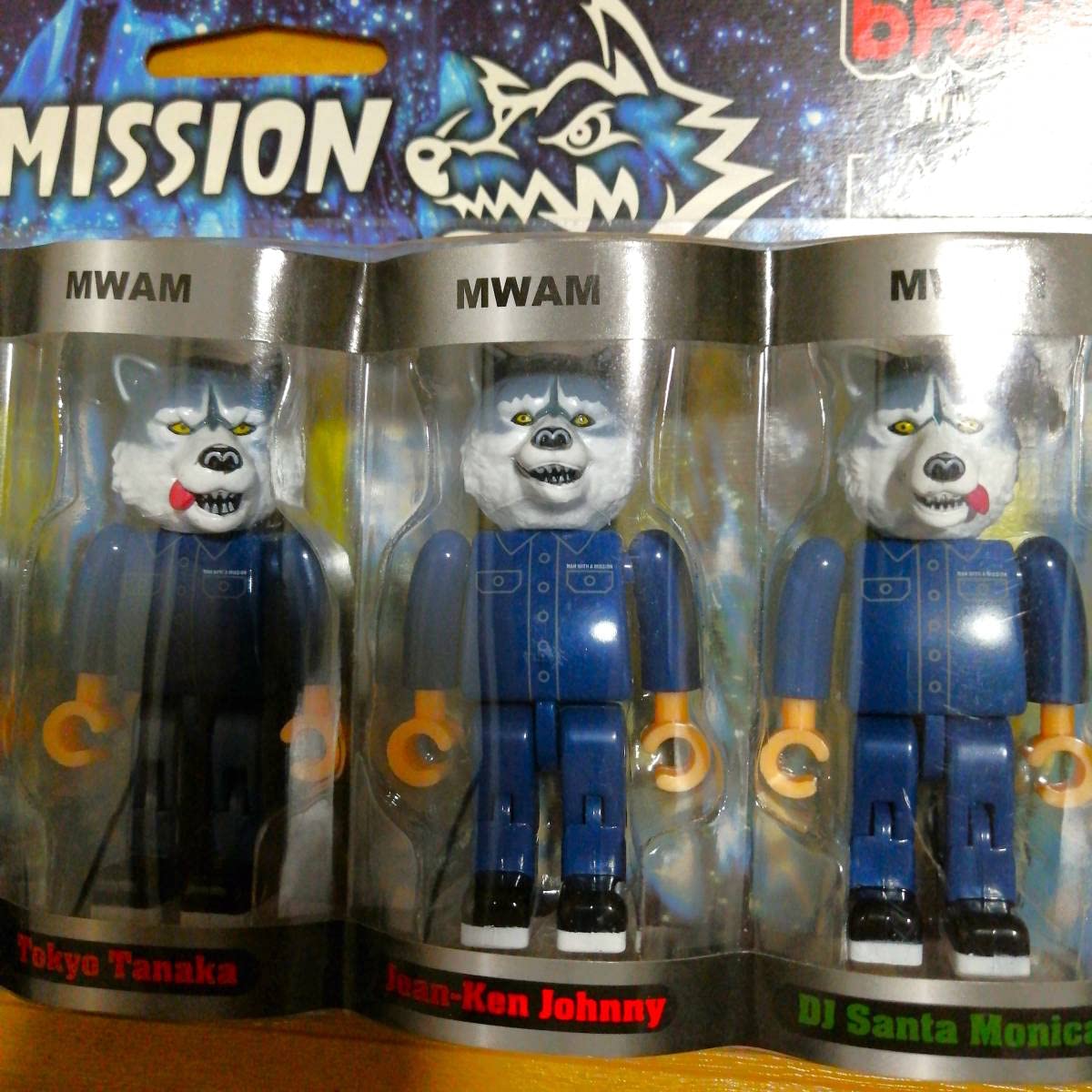 Amazon.co.jp: MAN WITH A MISSION ⑮ フィギュア 5体セット brokker 