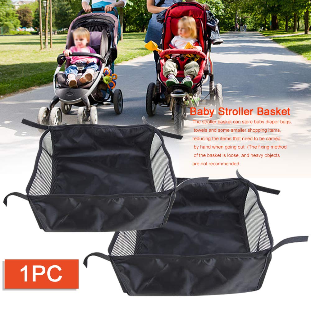 Movkzacv, Cestino per passeggino, borsa portaoggetti universale per riporre i prodotti del bambino